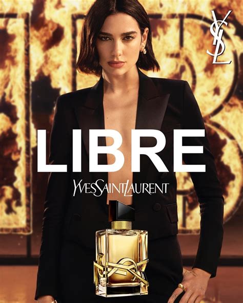 ysl libre Dua Lipa